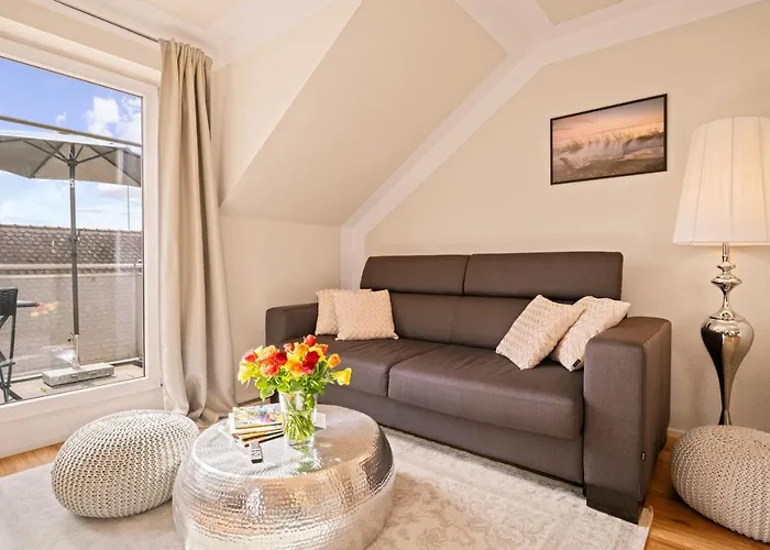 Wohlfuehl-Apartment Irisbluete Mit Privatstrand
